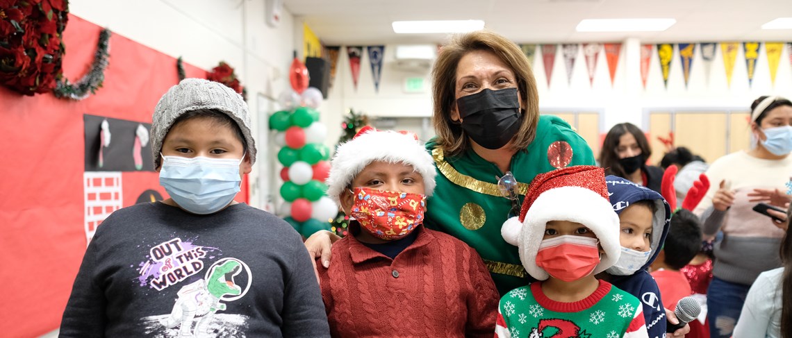 PTA hosted a Winter Festival to ring in the holiday season!