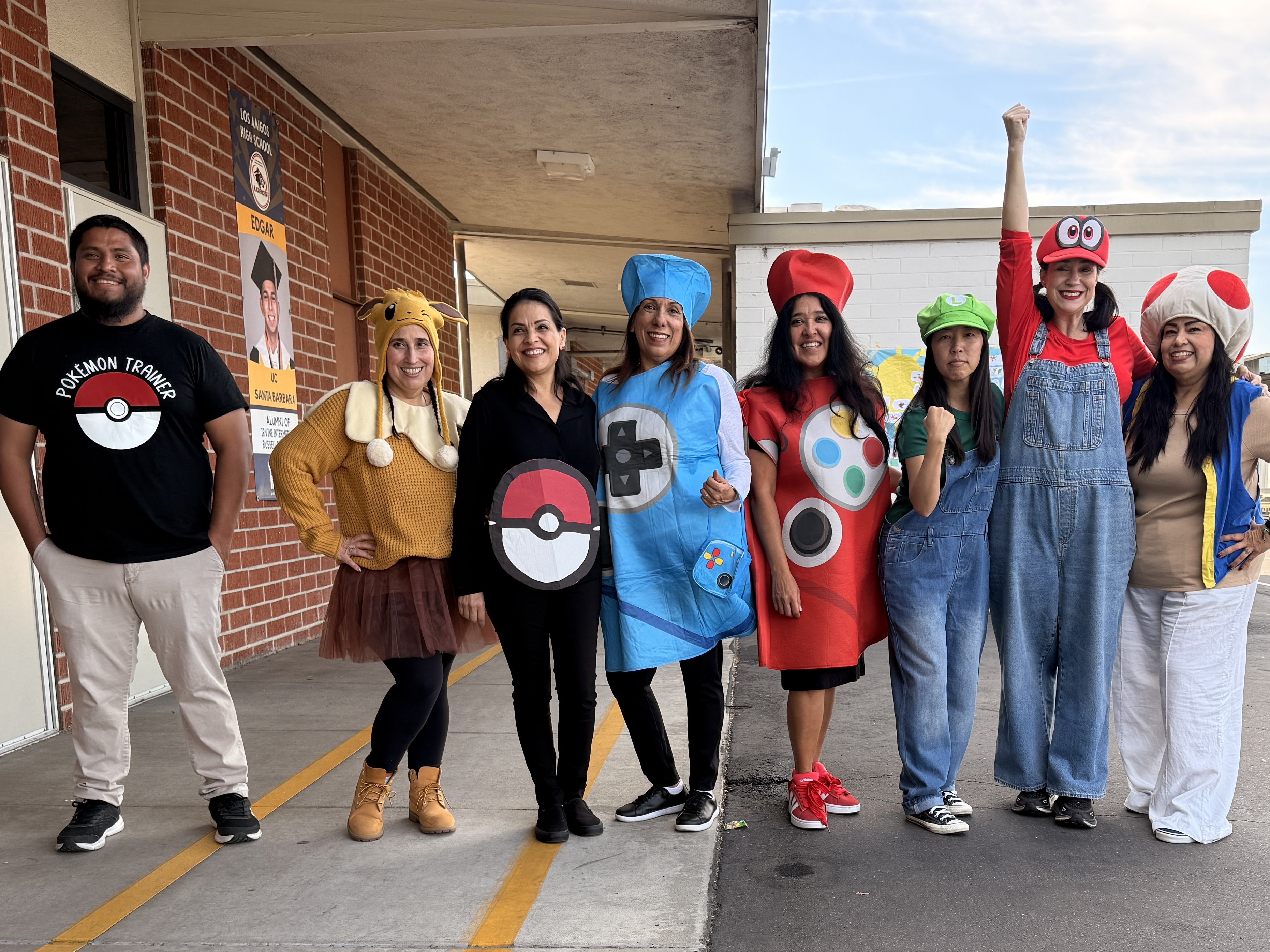 Russell staff are all smiles for Halloween!